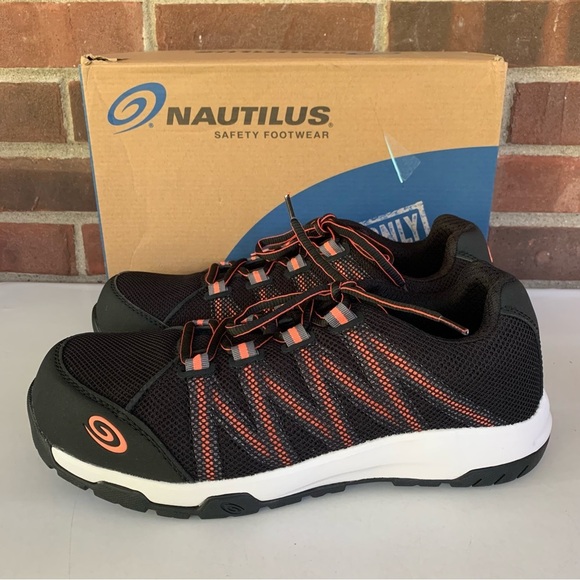 Nautilus Accelerator ESD Carbon Toe Black Lace Up Work Shoes Women’s US 11 M - Picture 5 of 10